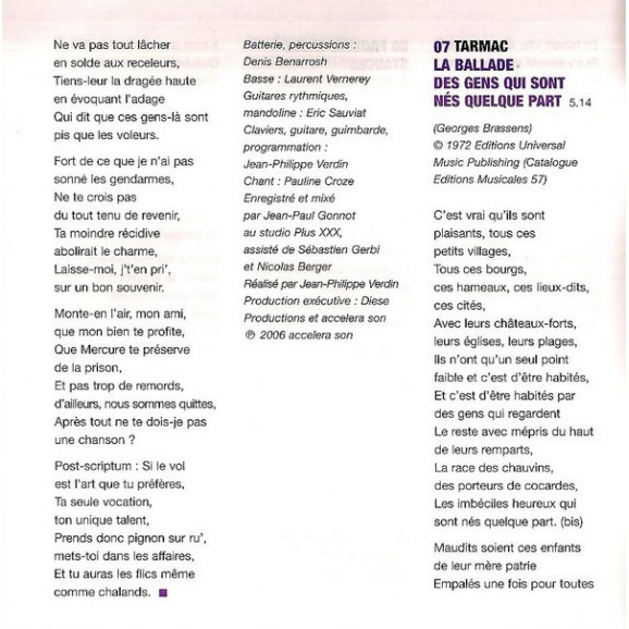 Putain De Toi - Un Hommage À Brassens
