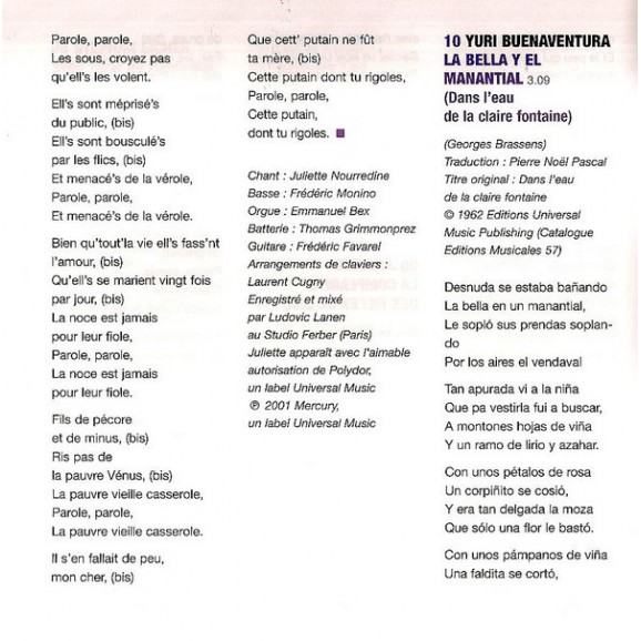 Putain De Toi - Un Hommage À Brassens