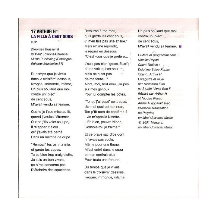 Putain De Toi - Un Hommage À Brassens
