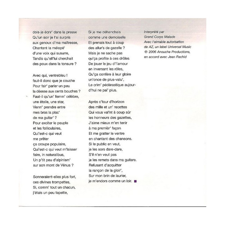 Putain De Toi - Un Hommage À Brassens