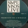 Promised You A Miracle / Book Of Brilliant Things (Simple Minds Live)