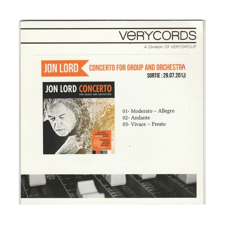 Concerto For Group And Orchestra