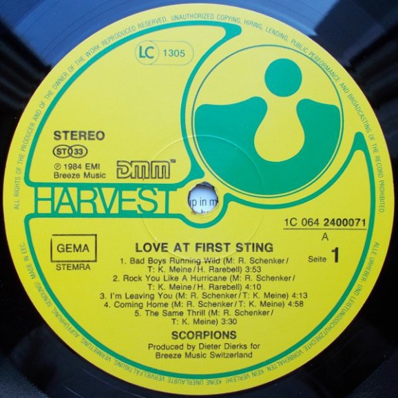 Love At First Sting