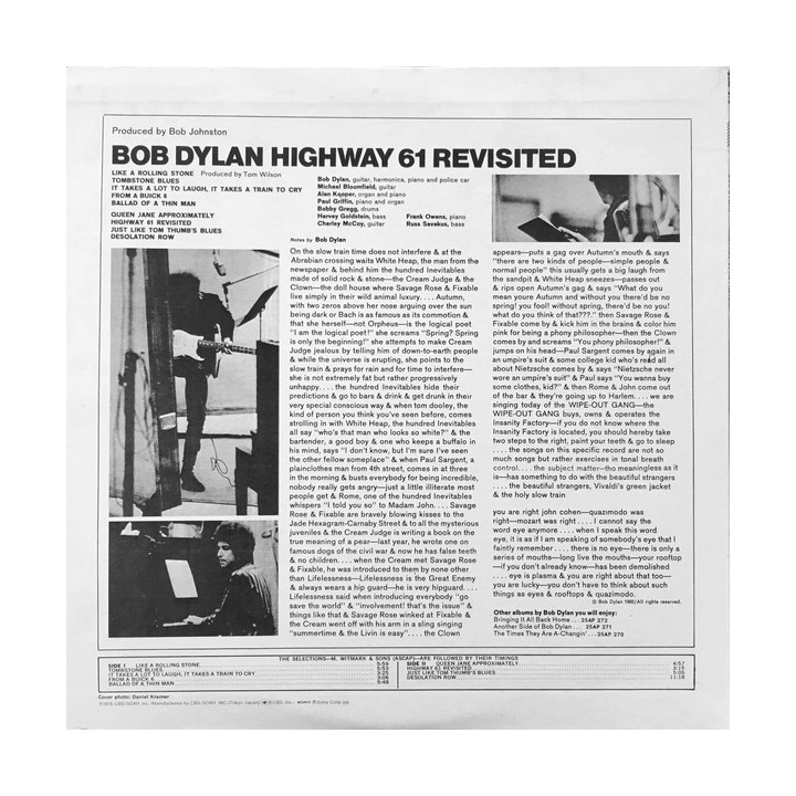 Highway 61 Revisited